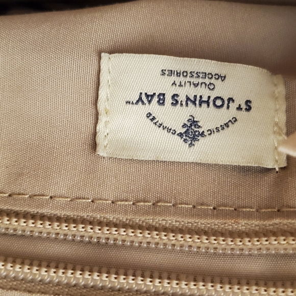 ST JOHN'S BAY CROSSBODY with Brown Trim  Westbay Saddle - Picture 8 of 11